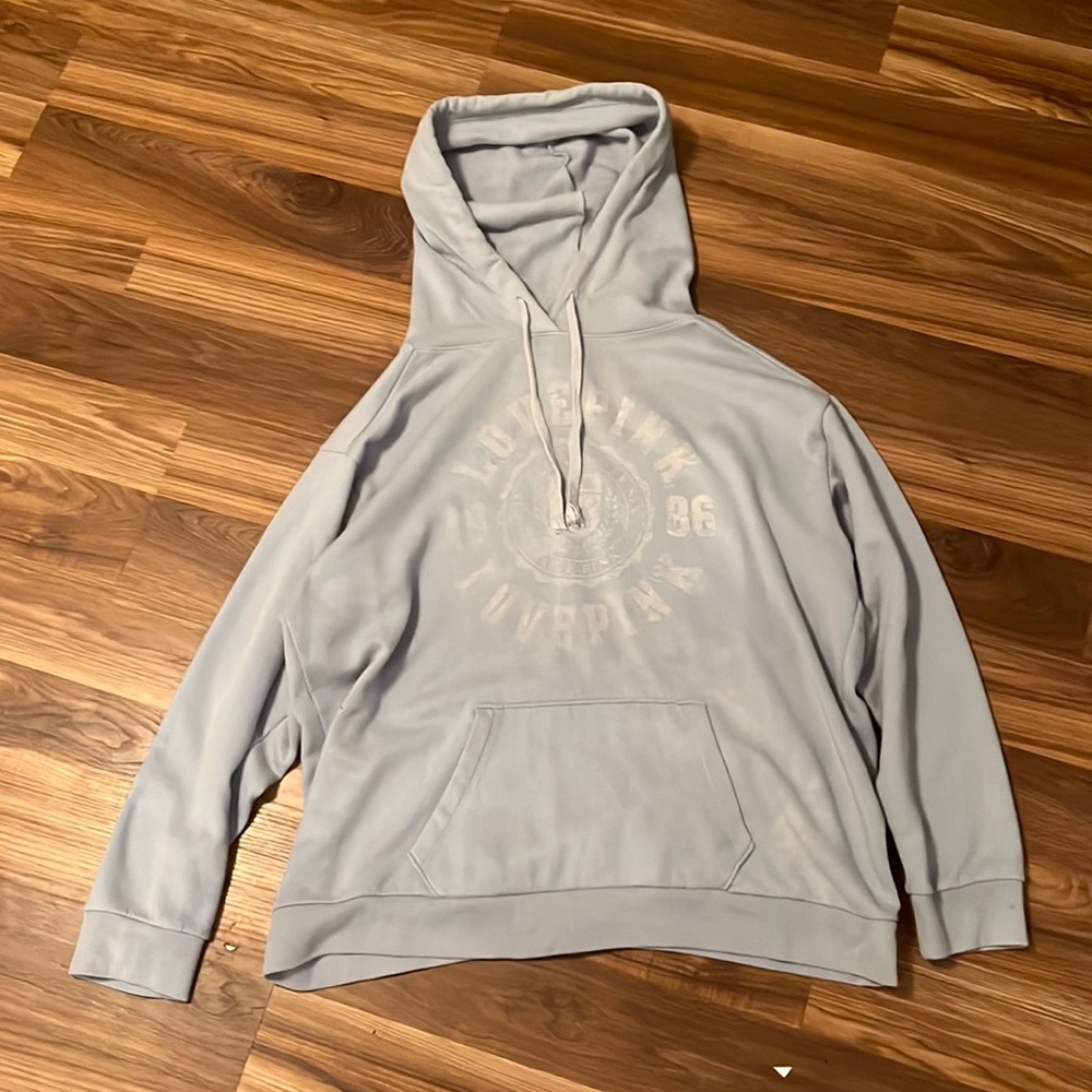 PINK Victoria’s Secret Light Blue Hoodie
